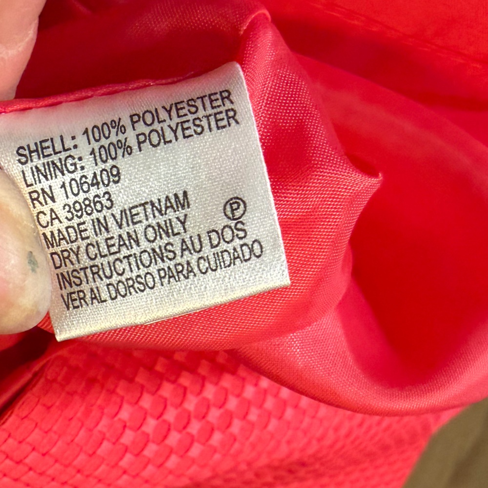 Tahari Vibrant strawberry career Dress - Picture 4 of 6